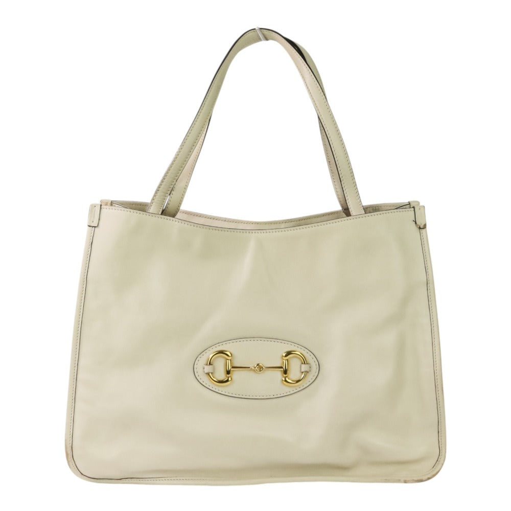 Gucci Horsebit Tote Bag Leather