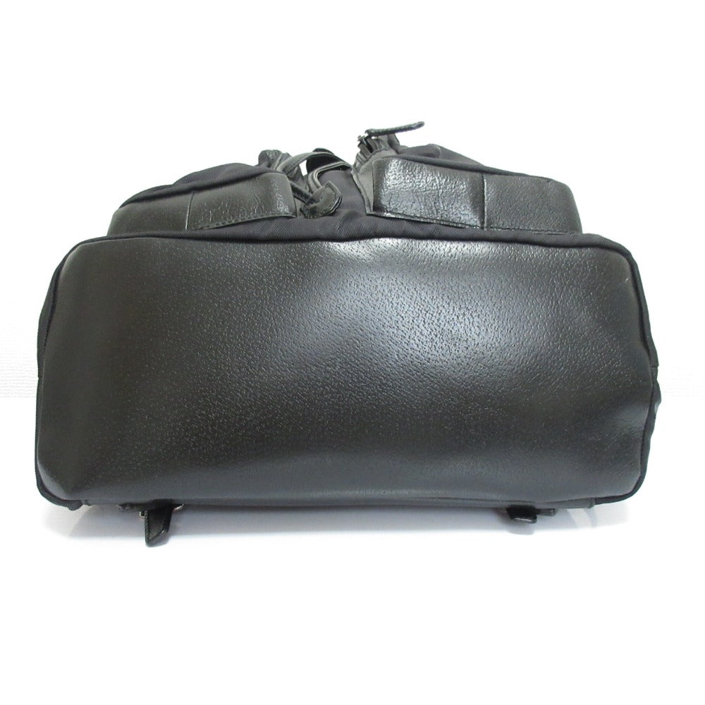 Gucci Backpack Leather Nylon 3