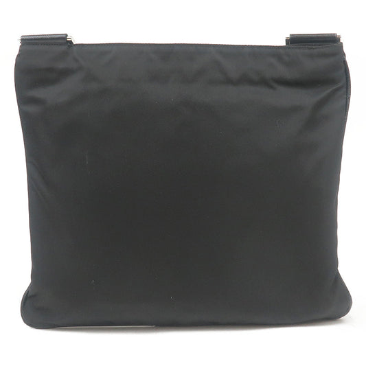 Prada Prada Nylon Leather Shoulder Bag Pouch Purse Black