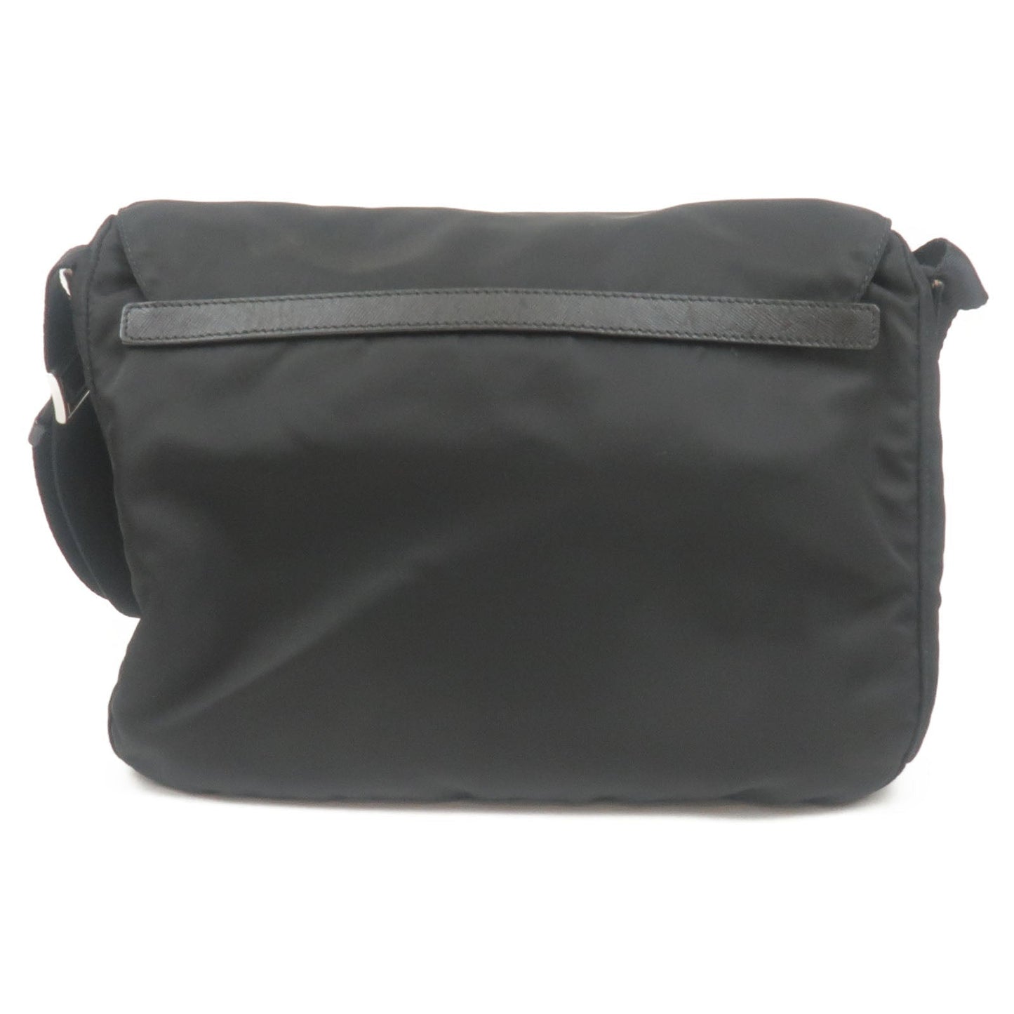Prada Prada Nylon Leather Shoulder Bag Purse Nero Black Bt0953 34928 16
