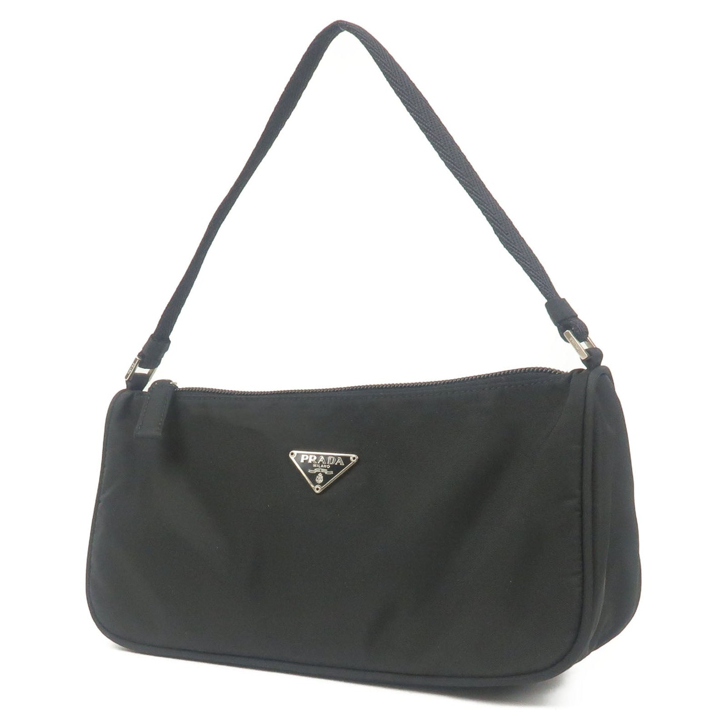 Prada Prada Nylon Pouch Purse Shoulder Bag Nero Black