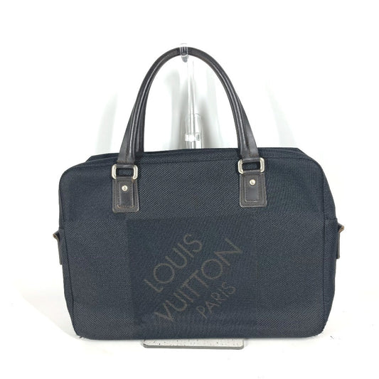 Louis Vuitton Business M93082 Damier Jean Damier Canvas Black Handbag