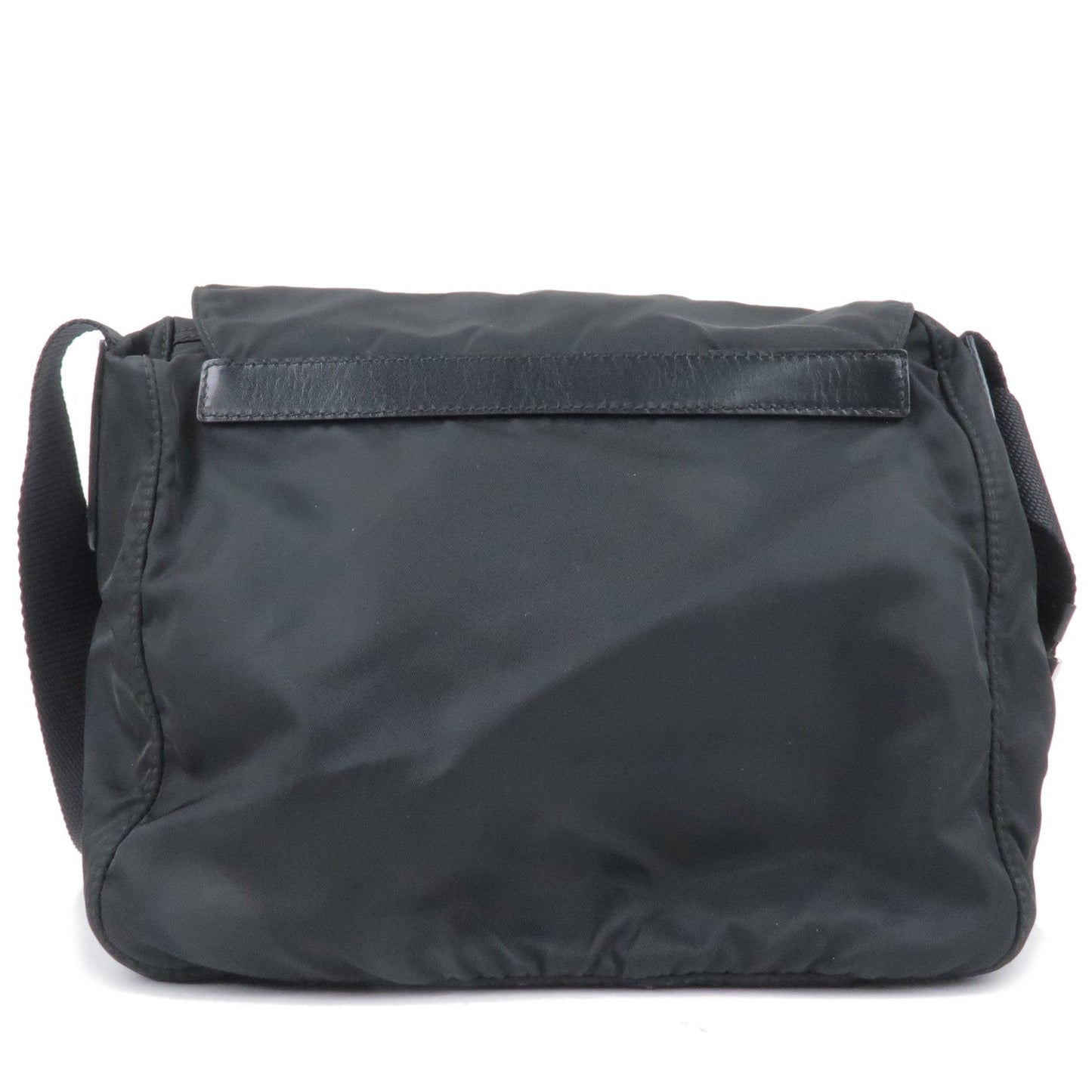 Prada Prada Logo Nylon Leather Shoulder Bag Nero Black Bt8994 35554 8