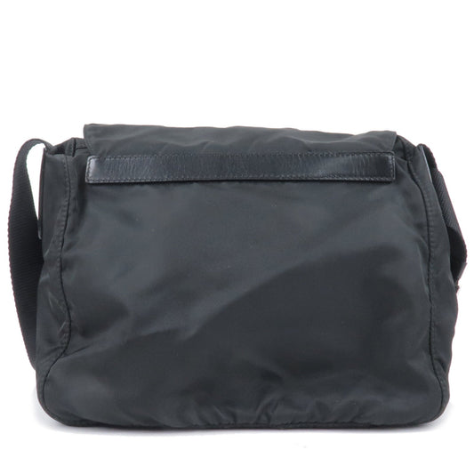 Prada Prada Logo Nylon Leather Shoulder Bag Nero Black Bt8994 35554 8