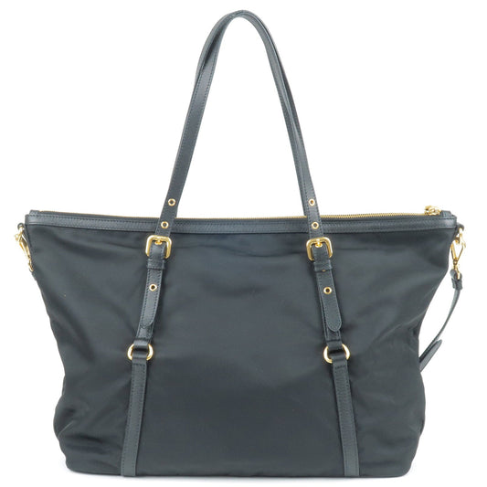 Prada Prada Logo Nylon Leather 2Way Bag Tote Bag Br4253 35700 3