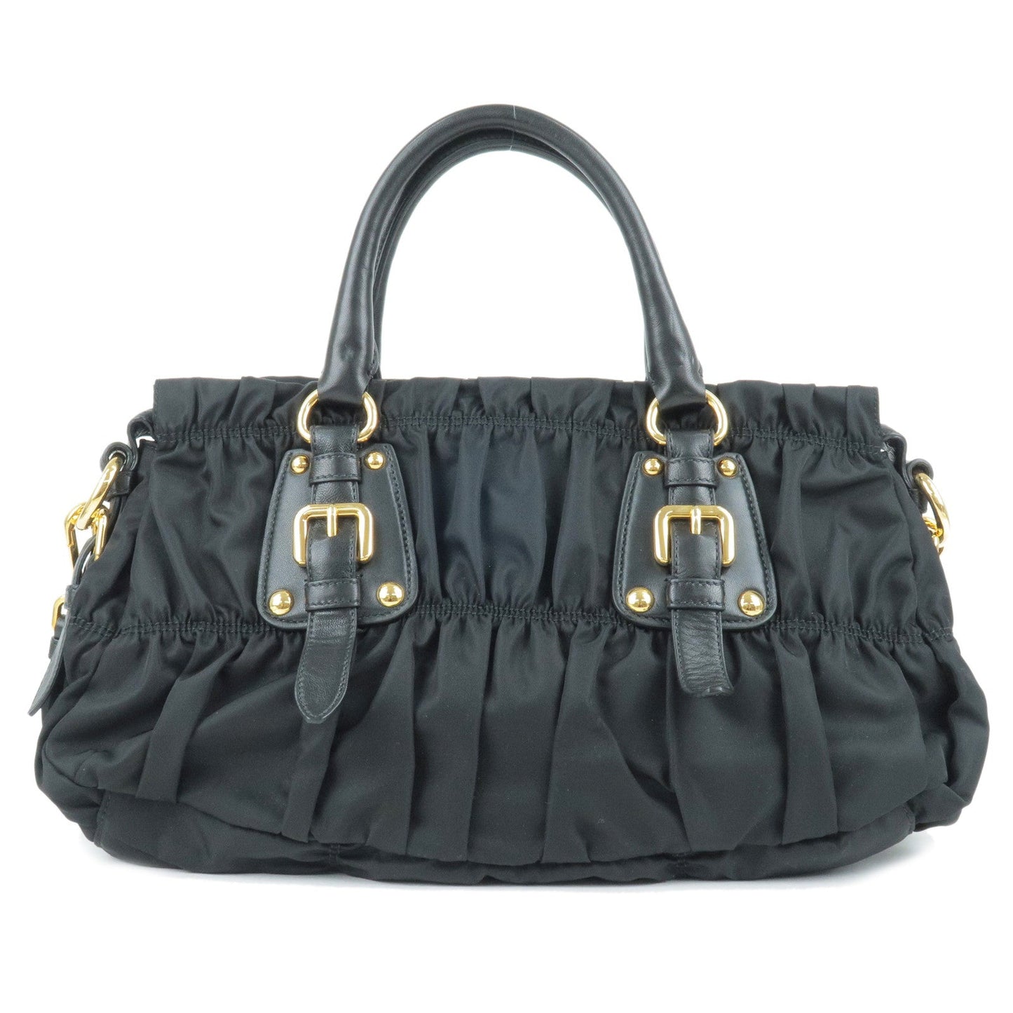 Prada Prada Logo Nylon Leather 2Way Bag Hand Bag Travel Bag Bn1407 35734 14