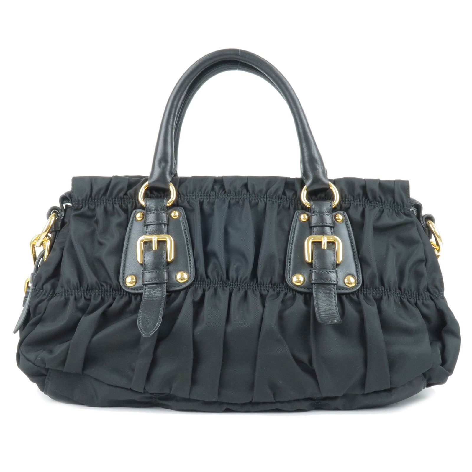 Prada Prada Logo Nylon Leather 2Way Bag Hand Bag Travel Bag Bn1407 35734 14