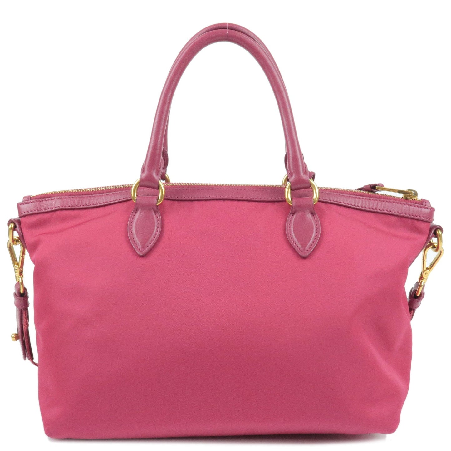 Prada Prada Nylon Leather 2Way Bag Hand Bag Shoulder Shoulder Bag