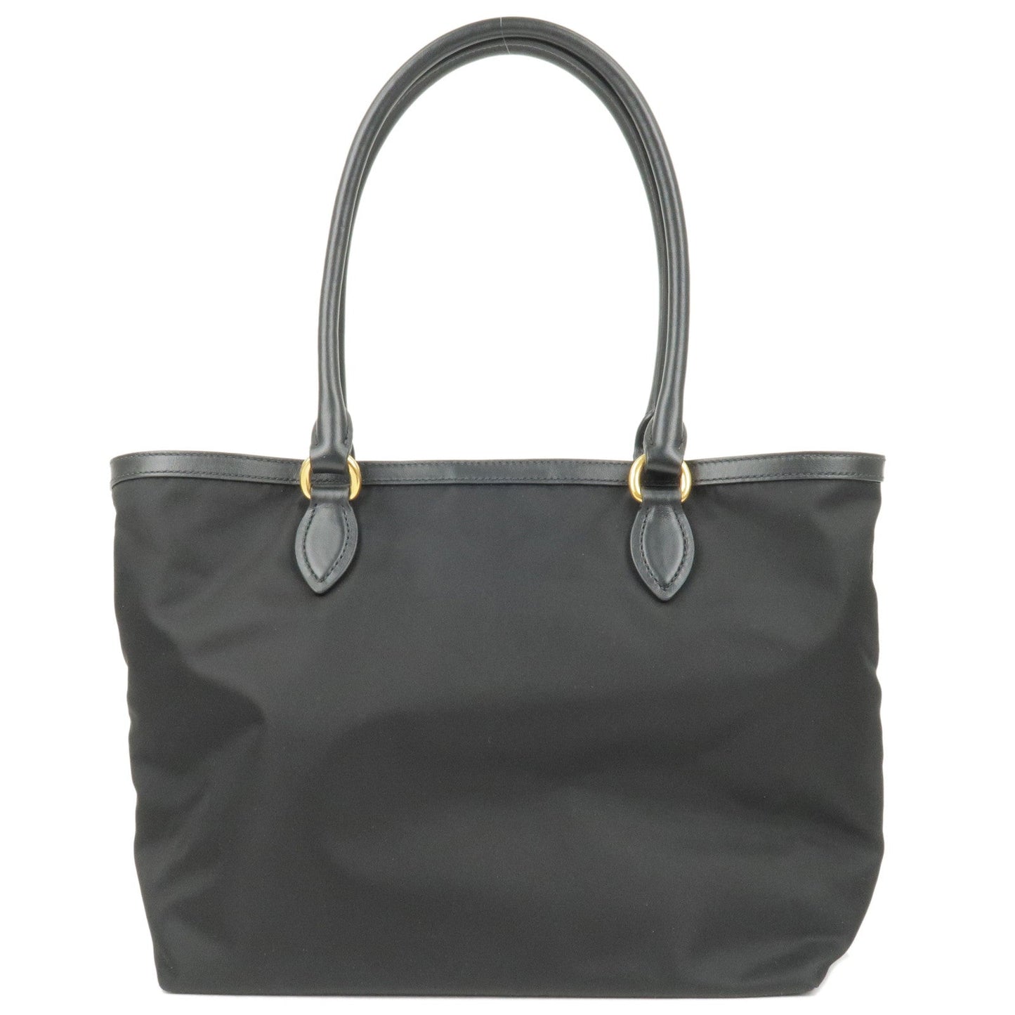Prada Prada Logo Nylon Leather Tote Bag Hand Bag 1Bg159 35809 17