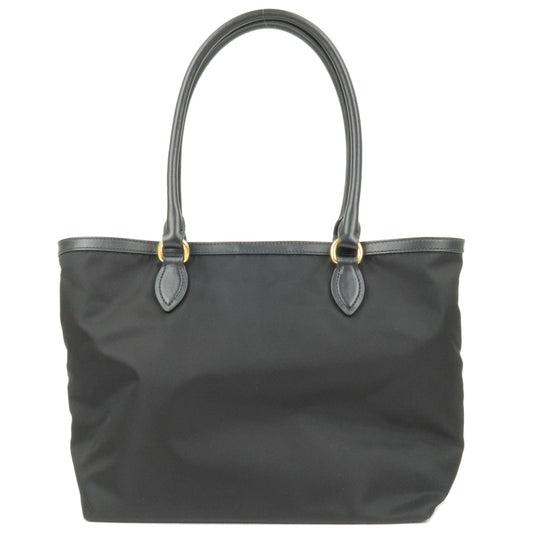 Prada Prada Logo Nylon Leather Tote Bag Hand Bag 1Bg159 35809 17