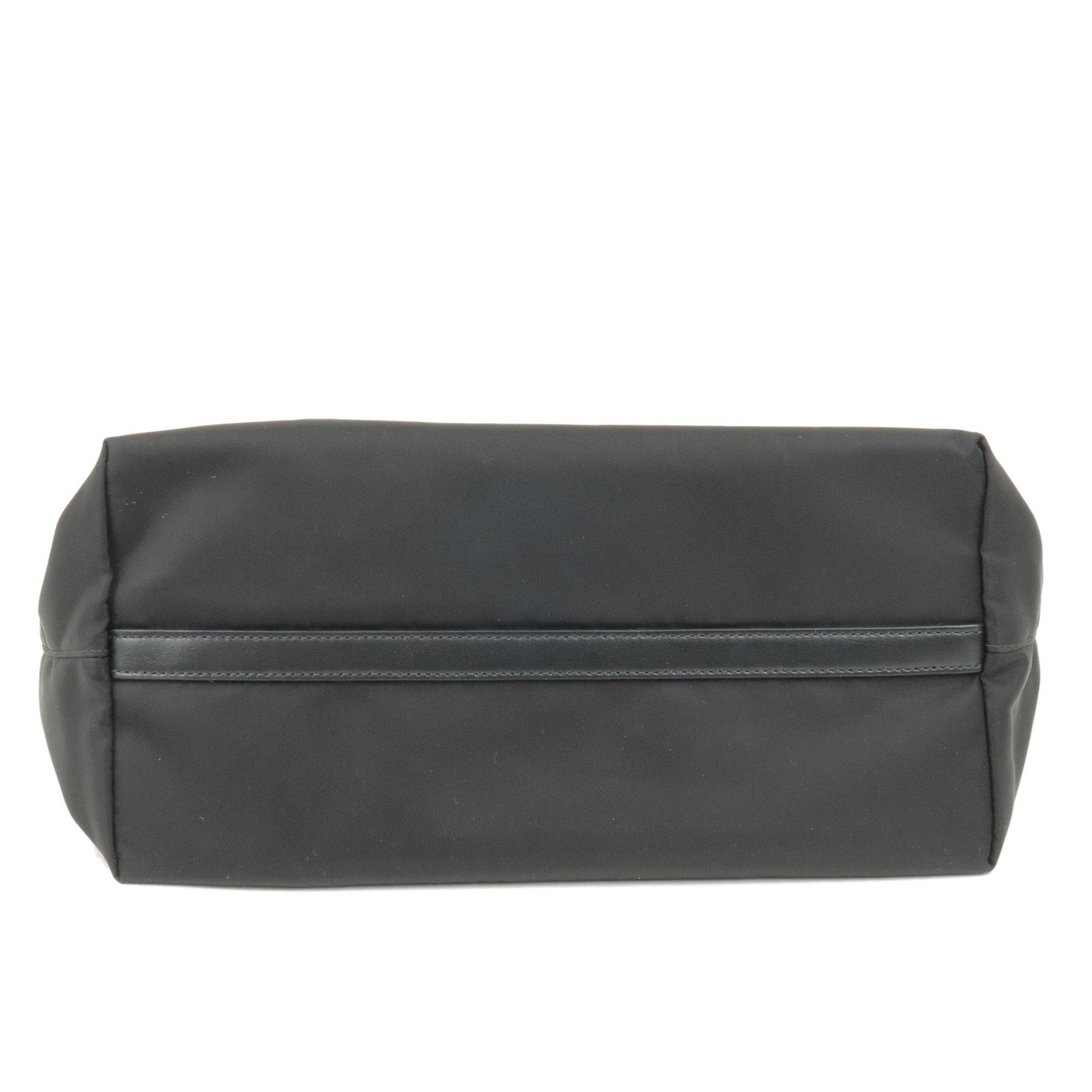 Prada Prada Logo Nylon Leather Tote Bag Hand Bag 1Bg159 35809 17