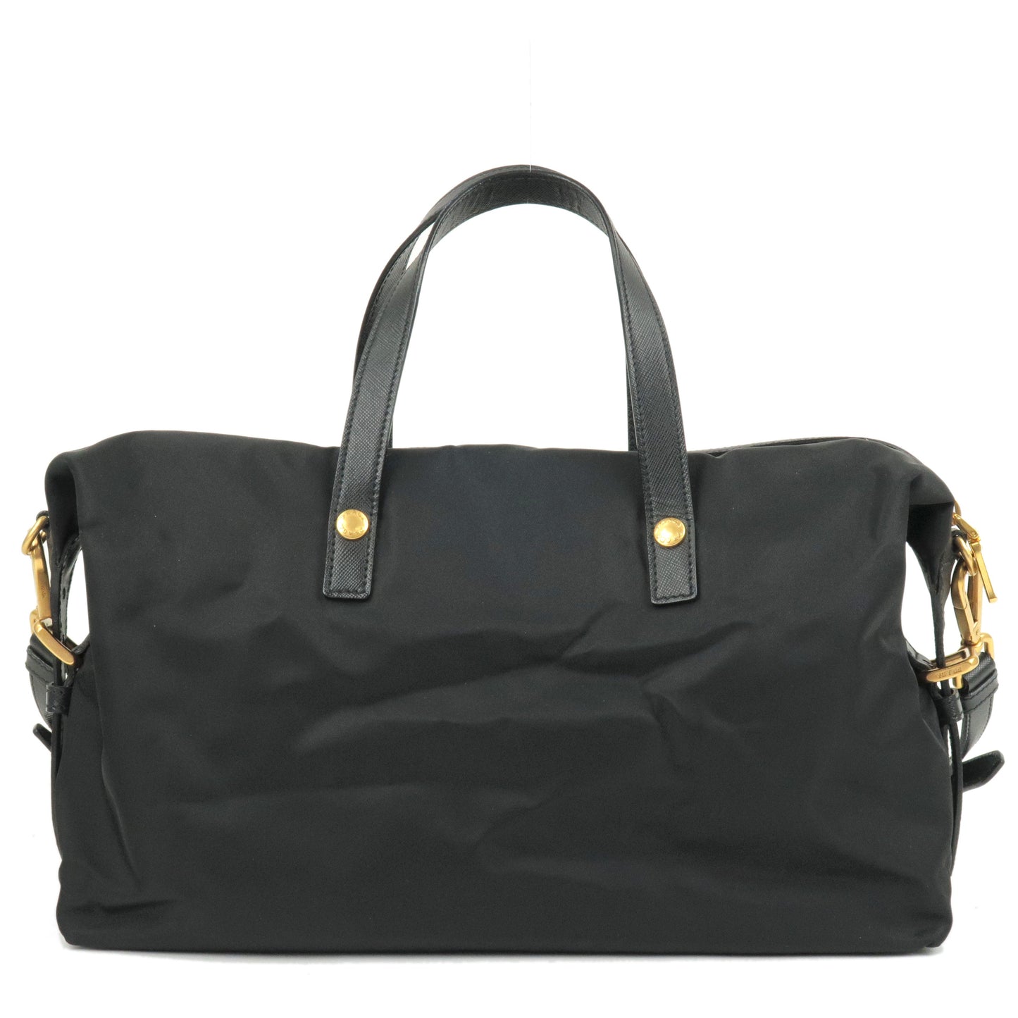 Prada Prada Logo Nylon Leather 2Way Bag Hand Bag Travel Bag Bn1407 35829 18