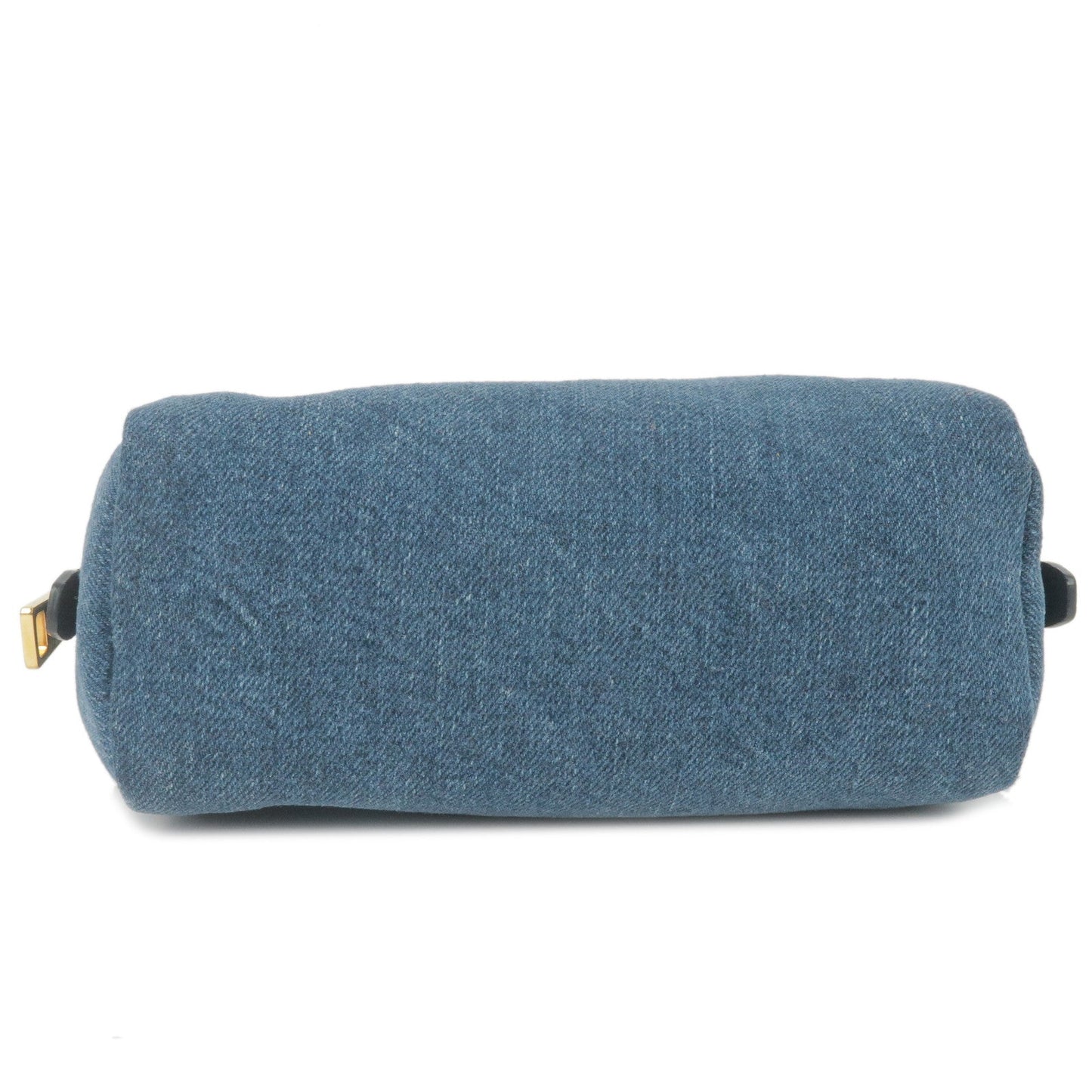 Prada Prada Leather Pouch Clutch Bag Cosmetics Bag Blue