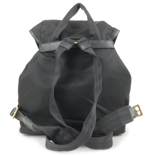 Prada Prada Logo Nylon Leather Ruck Sack Back Pack Travel Bag Bz0030 35873 7