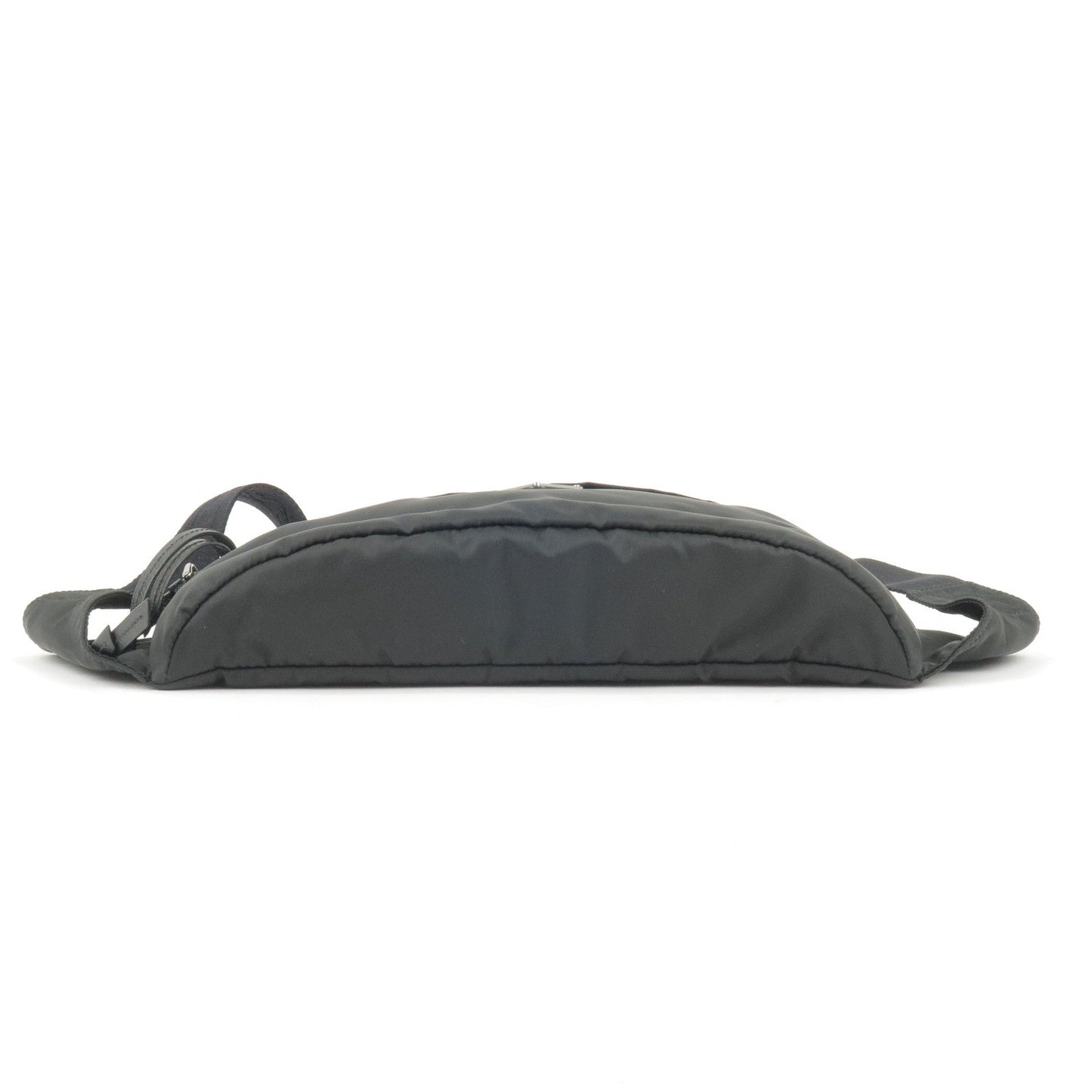 Prada Prada Logo Nylon Leather Waist Pouch Body Bag Travel Bag