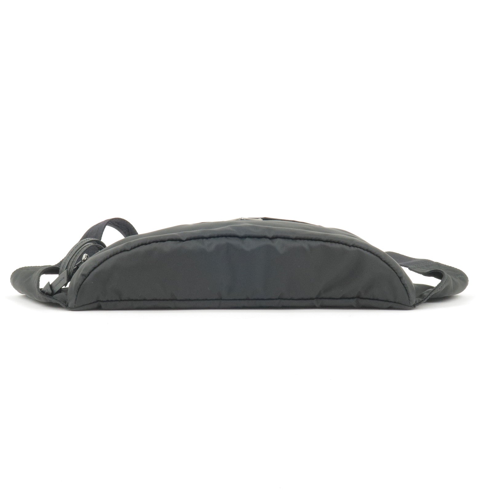 Prada Prada Logo Nylon Leather Waist Pouch Body Bag Travel Bag