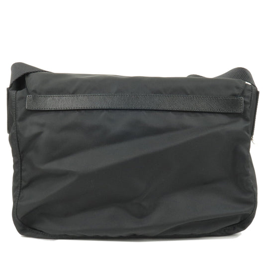 Prada Prada Logo Nylon Leather Shoulder Bag Nero Black Bt6671 35887 8
