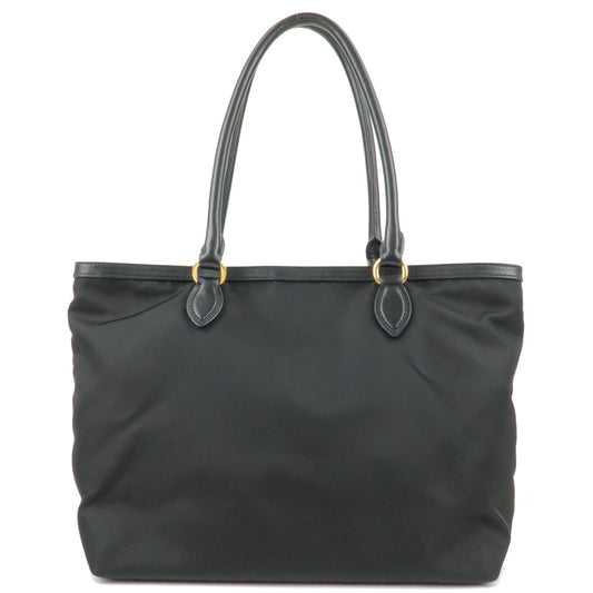 Prada Prada Logo Nylon Leather Tote Bag Shoulder Bag 1Bg159 35908 15