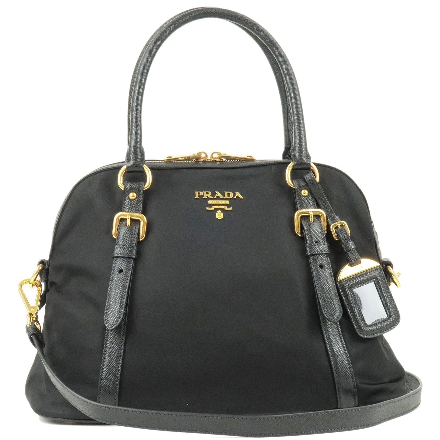 Prada Prada Logo Nylon Leather 2Way Bag Shoudler Bag Travel Bag