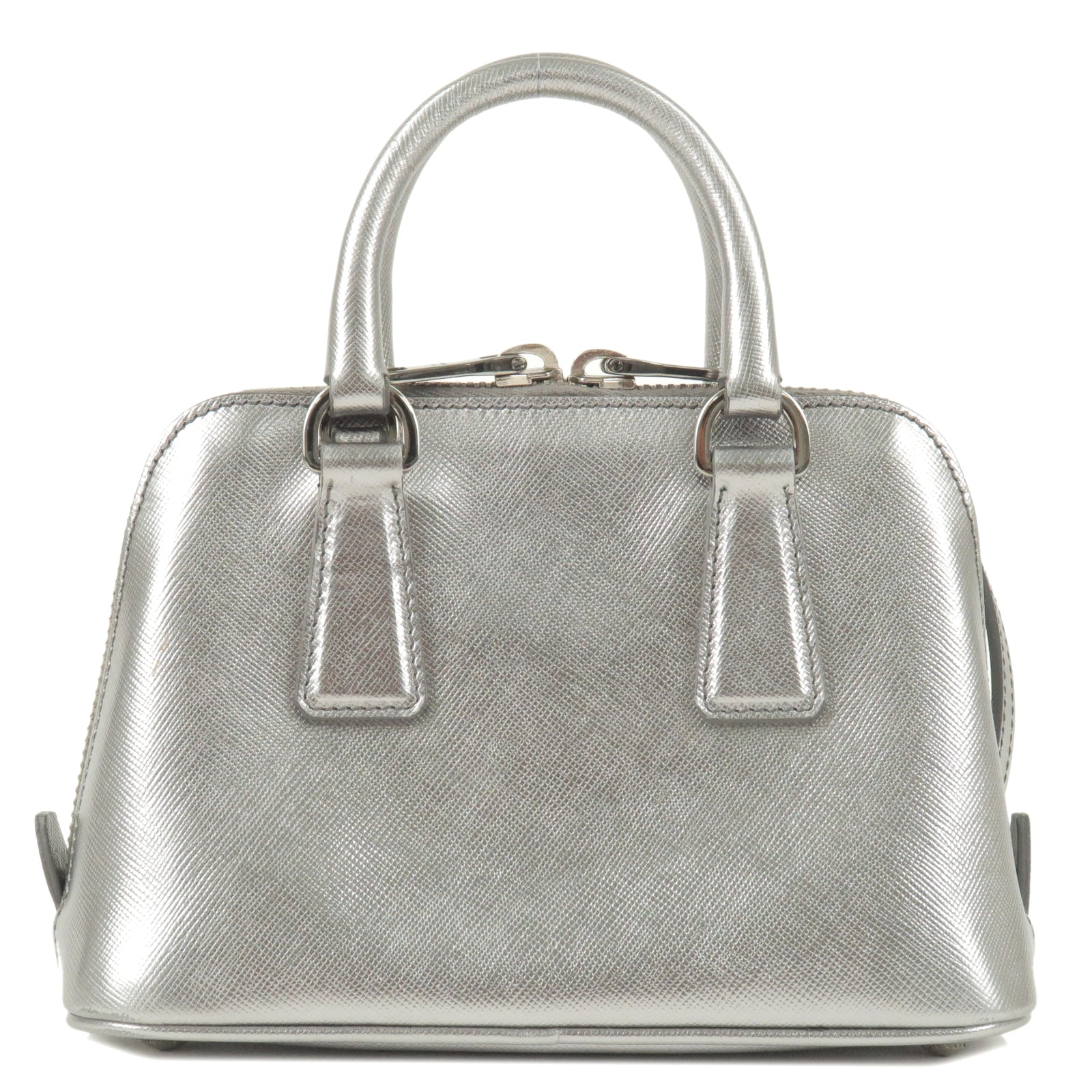 Prada Prada Leather Mini Promenade 2Way Bag Hand Bag Travel Bag