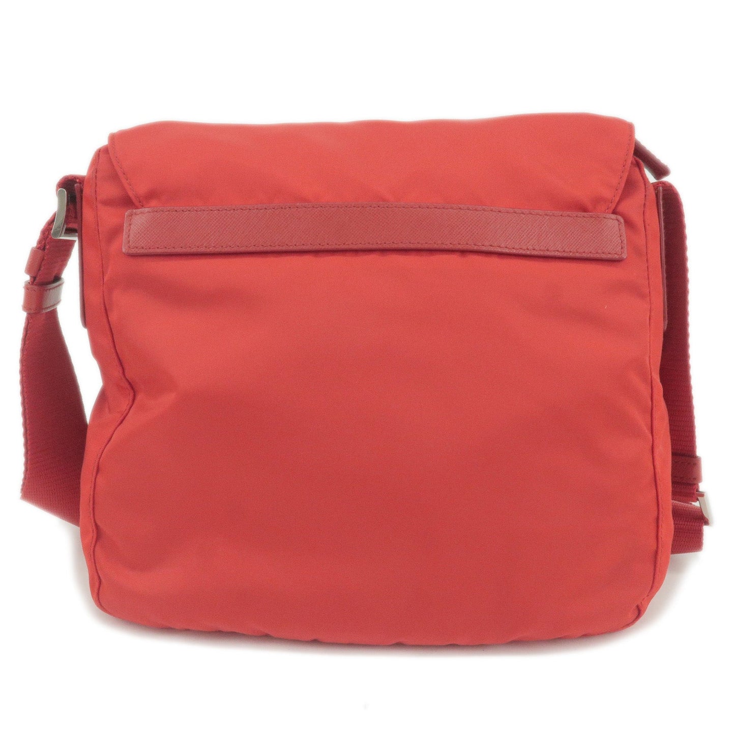 Prada Prada Logo Nylon Leather Shoulder Bag Cross Body Crossbody Bag