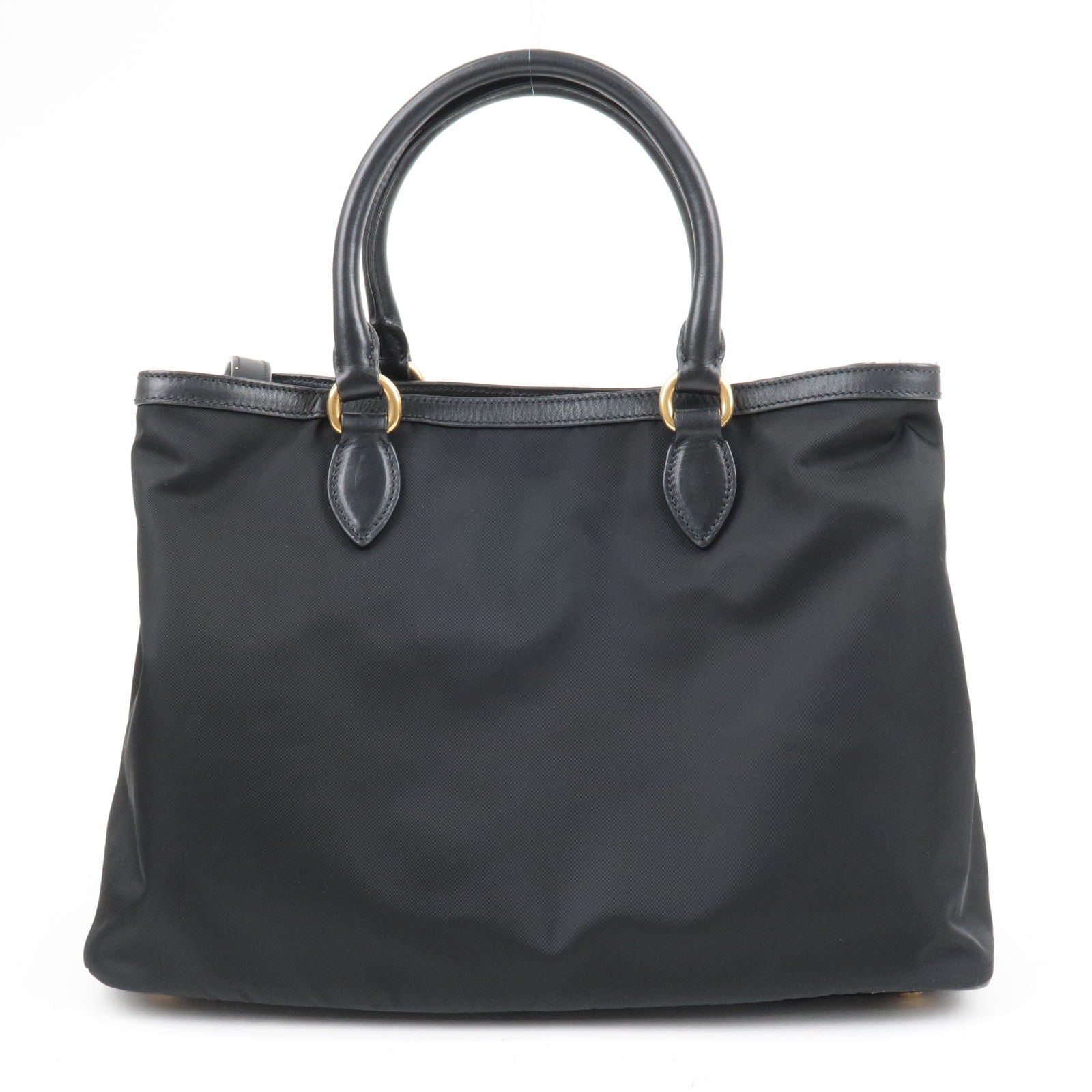 Prada Prada Logo Nylon Leather 2Way Bag Hand Bag Travel Bag 1Ba579 36141 6