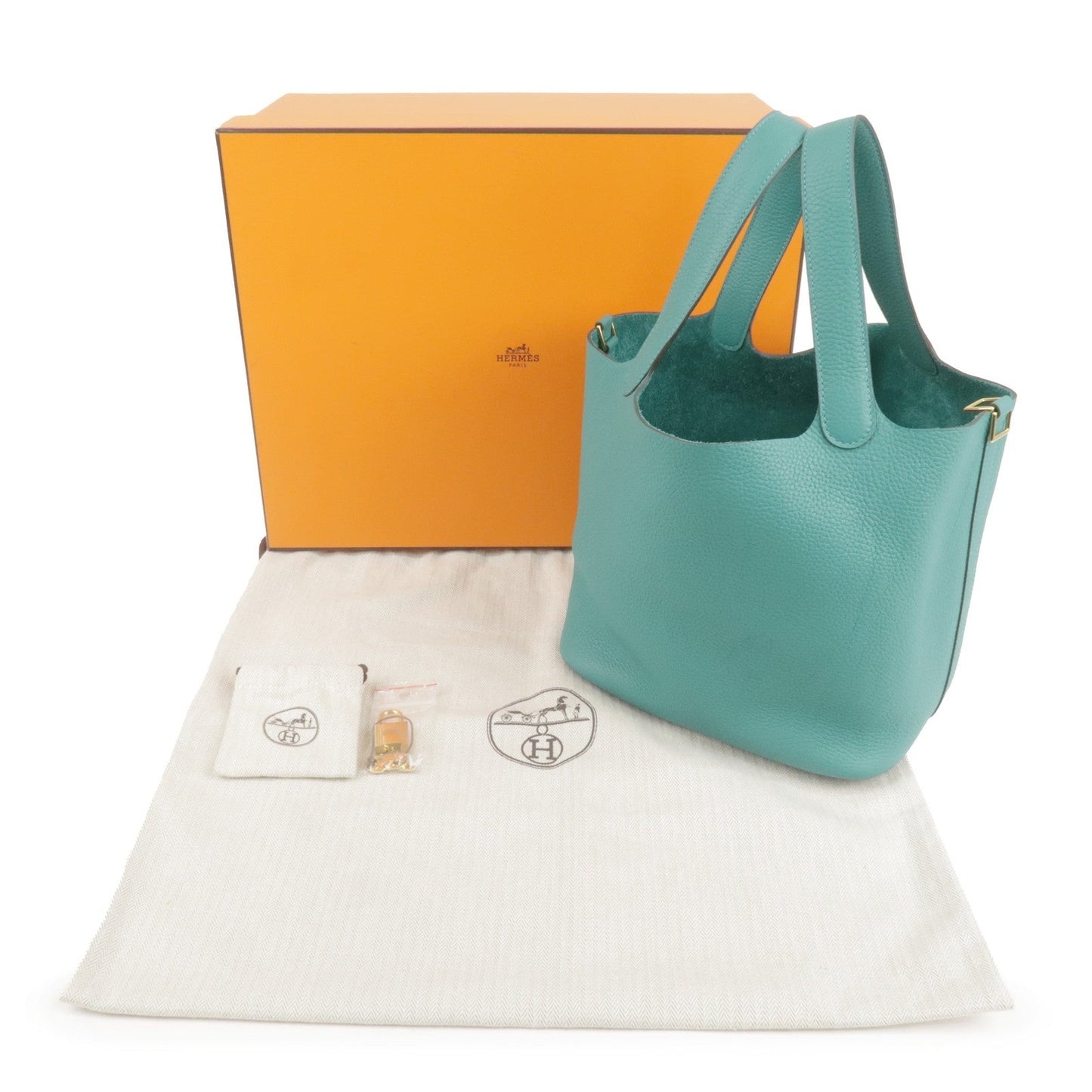 Hermes Luxury Taurillon Clemence Picotin Lock Mm Hand Travel Bag