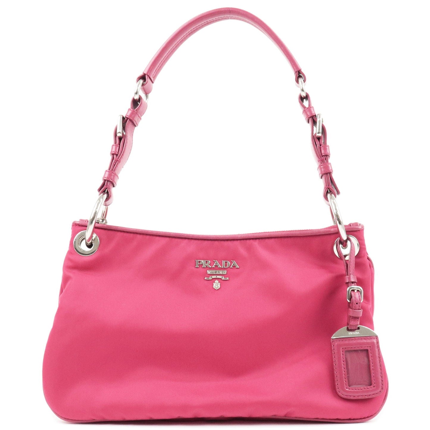 Prada Prada Logo Nylon Leather Shoulder Bag Hand Bag Br4894 36172 13