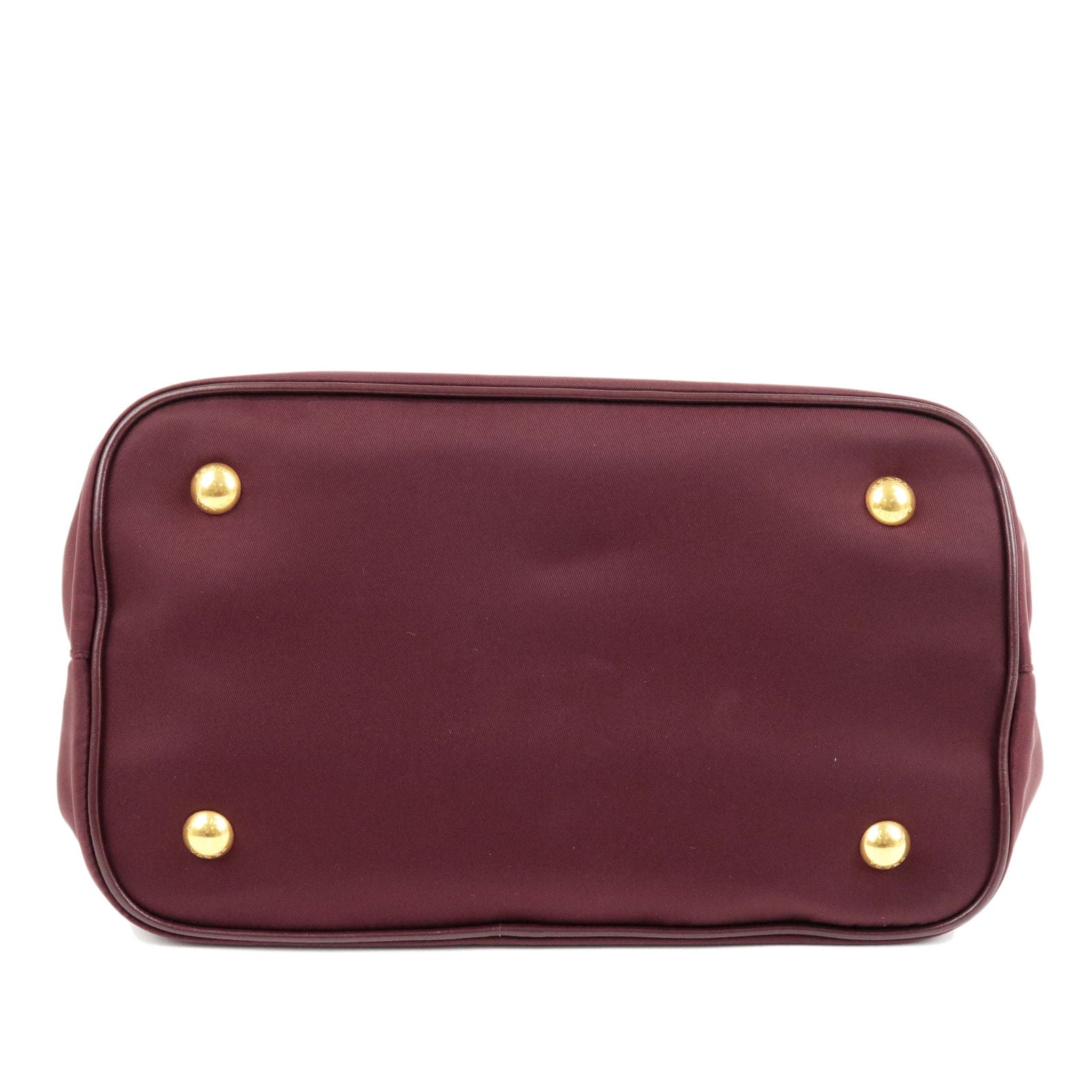 Prada Prada Logo Nylon Leather 2Way Bag Hand Bag Travel Bag 1Ba172 36182 4