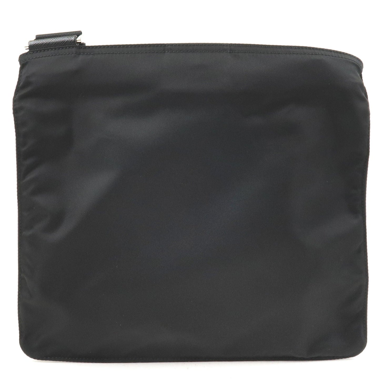Prada Prada Logo Nylon Leather Shoulder Bag Purse Nero 1Bh978 36249 3