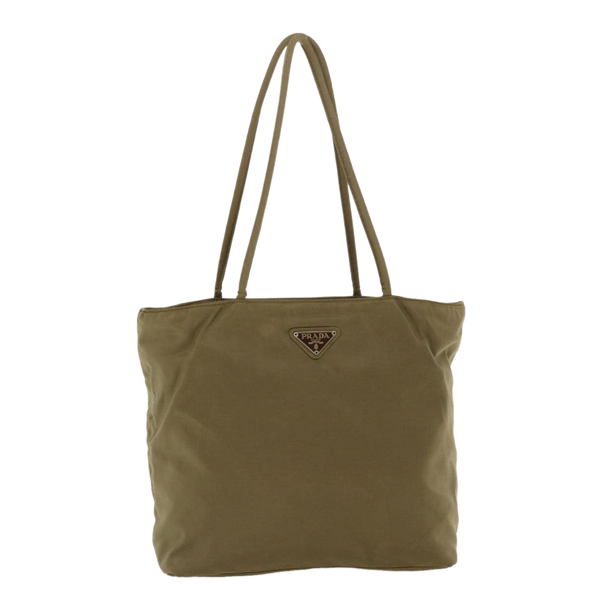 Prada Tote Bag Auth Nylon Brown