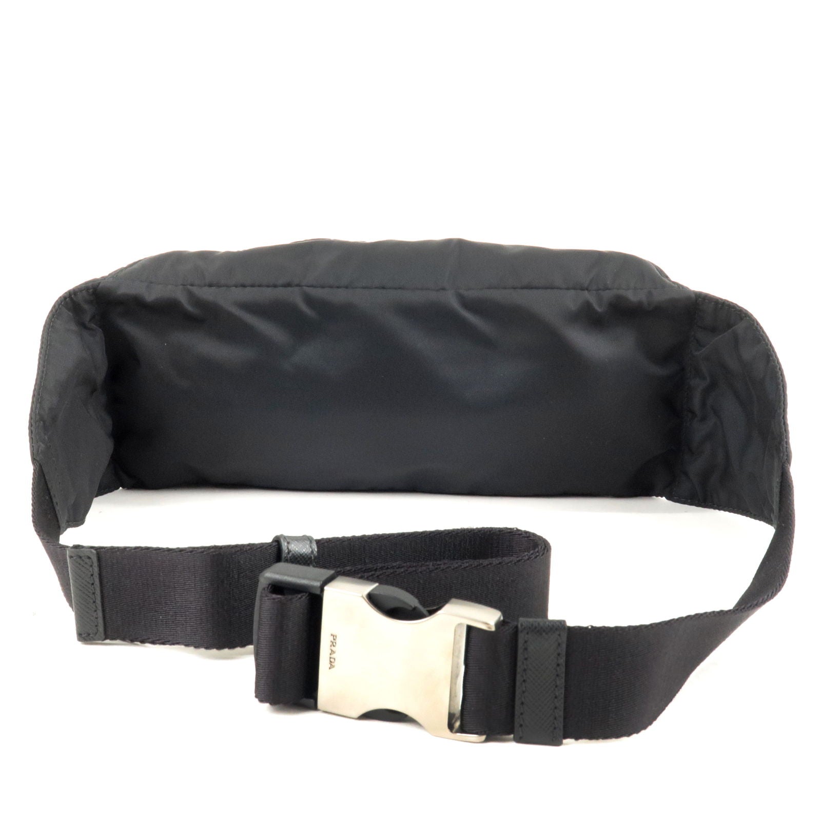 Prada Prada Logo Re Nylon Leather Waist Bag Body Travel Bag