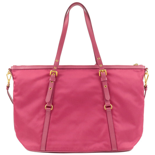 Prada Prada Logo Nylon Leather 2Way Bag Tote Bag Br4253 36388 8