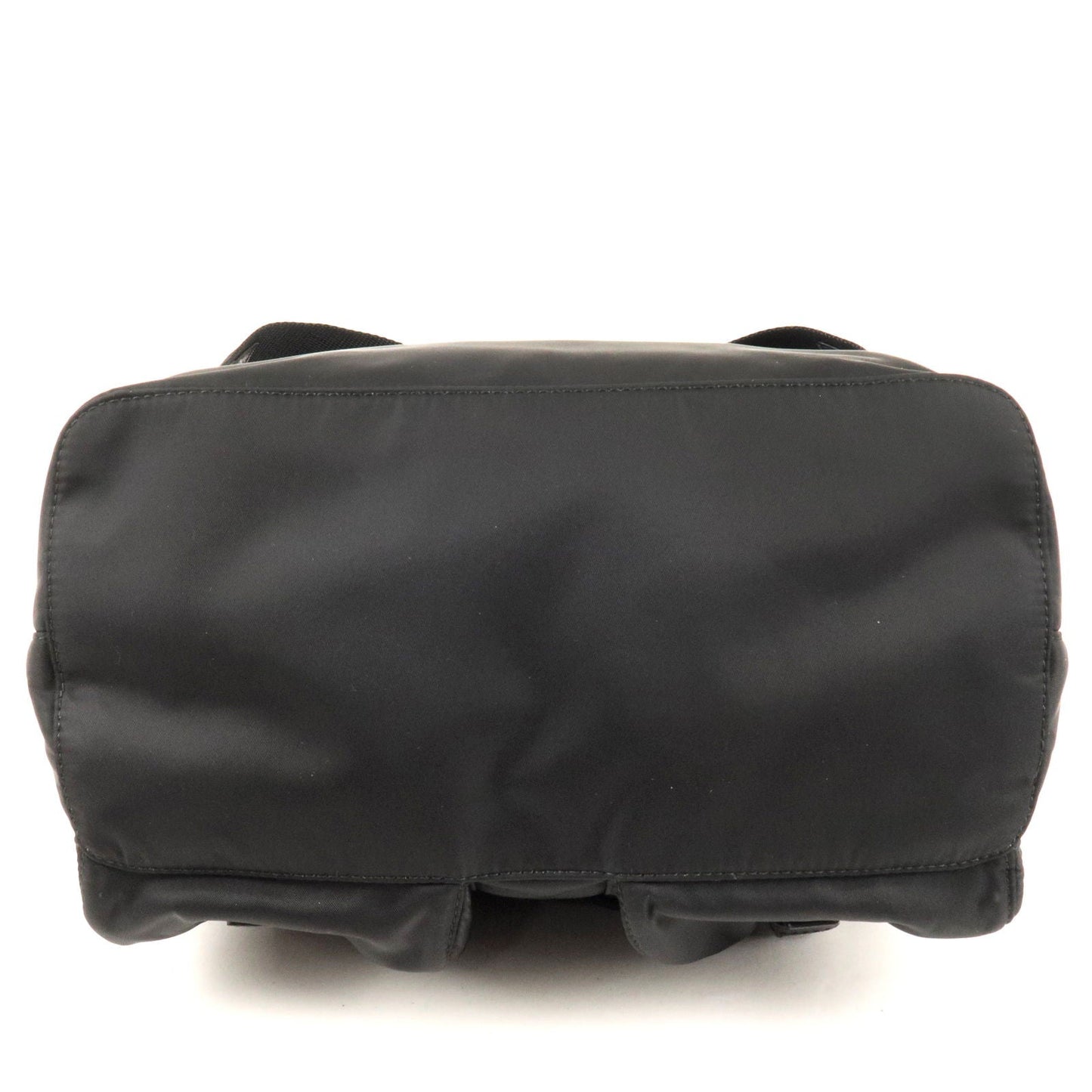 Prada Prada Logo Nylon Leather Ruck Sack Back Pack Travel Bag 1Bz811 36404 17