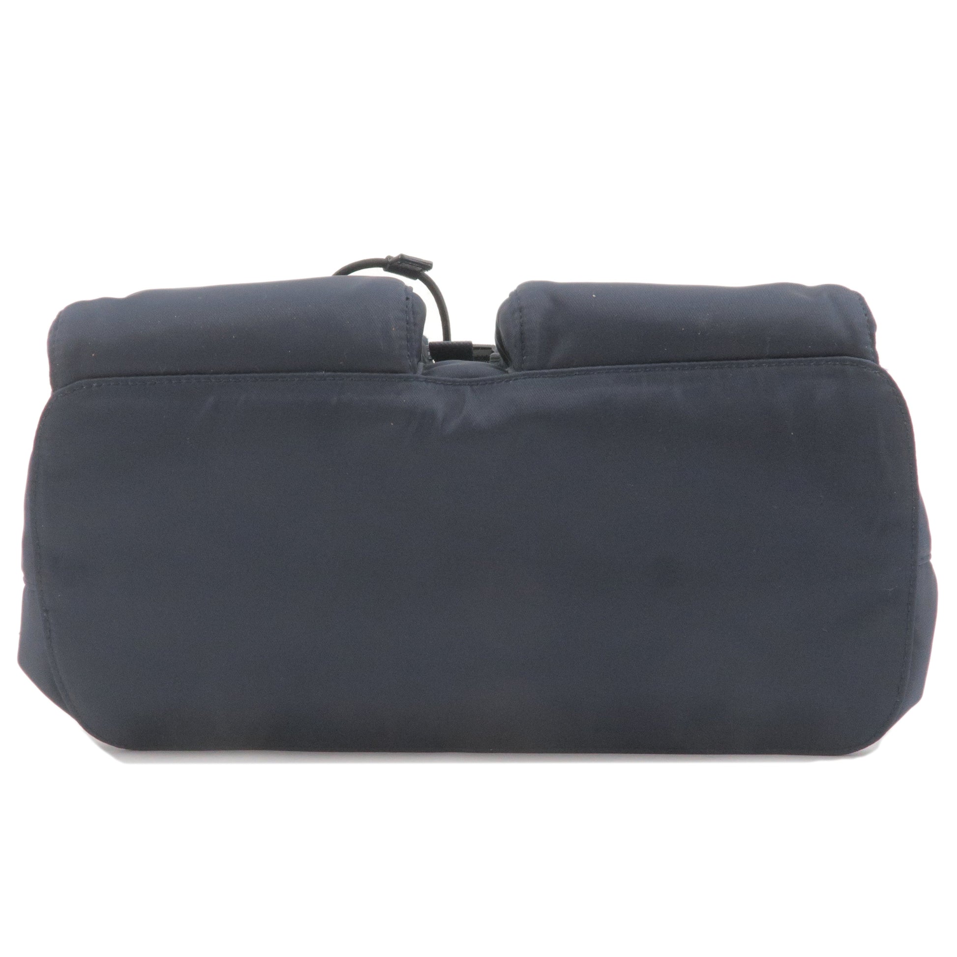Prada Prada Logo Nylon Leather Ruck Sack Back Pack Travel Bag 1Bz070 36444 9
