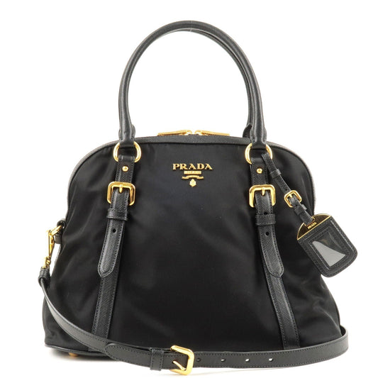 Prada Prada Logo Nylon Leather 2Way Bag Hand Bag Travel Bag 1Bb013 36517 2
