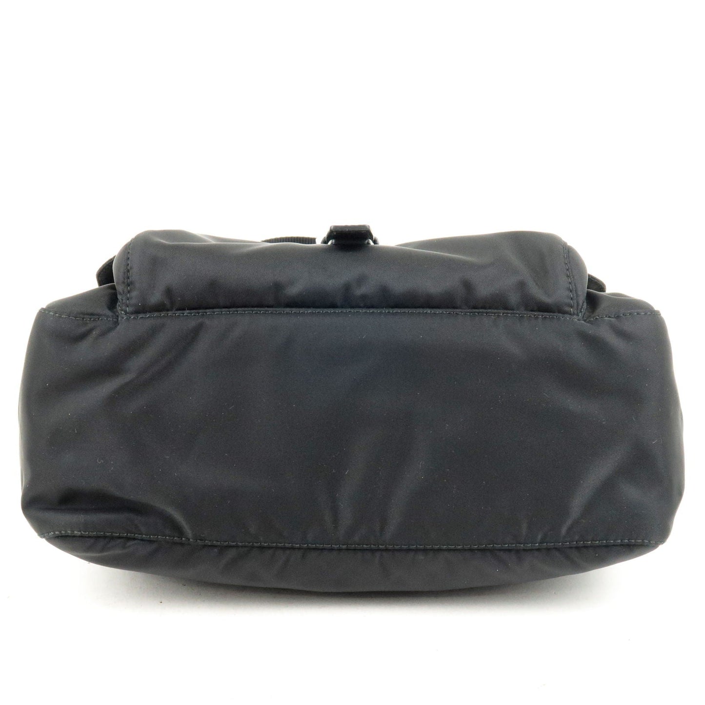 Prada Prada Logo Nylon Leather Shoulder Bag Nero Black 1Bd994 36550 12
