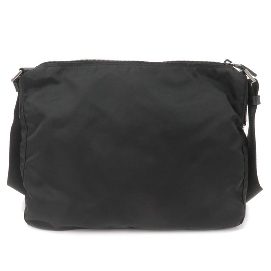 Prada Prada Logo Nylon Leather Shoulder Bag Nero Black Bt0421 36725 10