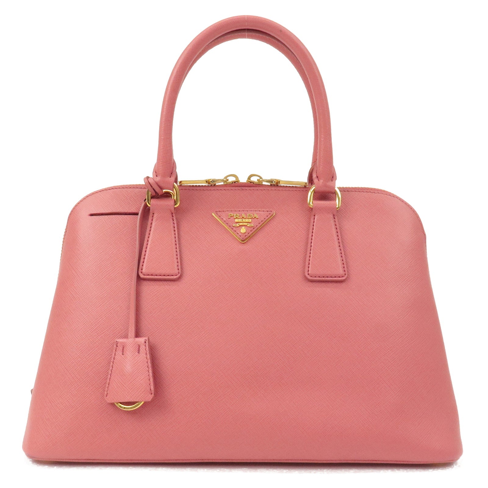 Prada Prada Logo Saffiano Lux Leather 2Way Bag Hand Travel Bag