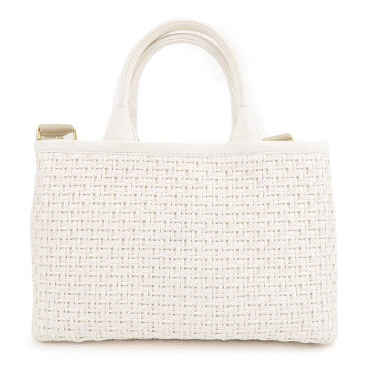 Prada Prada Canapa Straw Canvas 2Way Bag Shoulder Bag