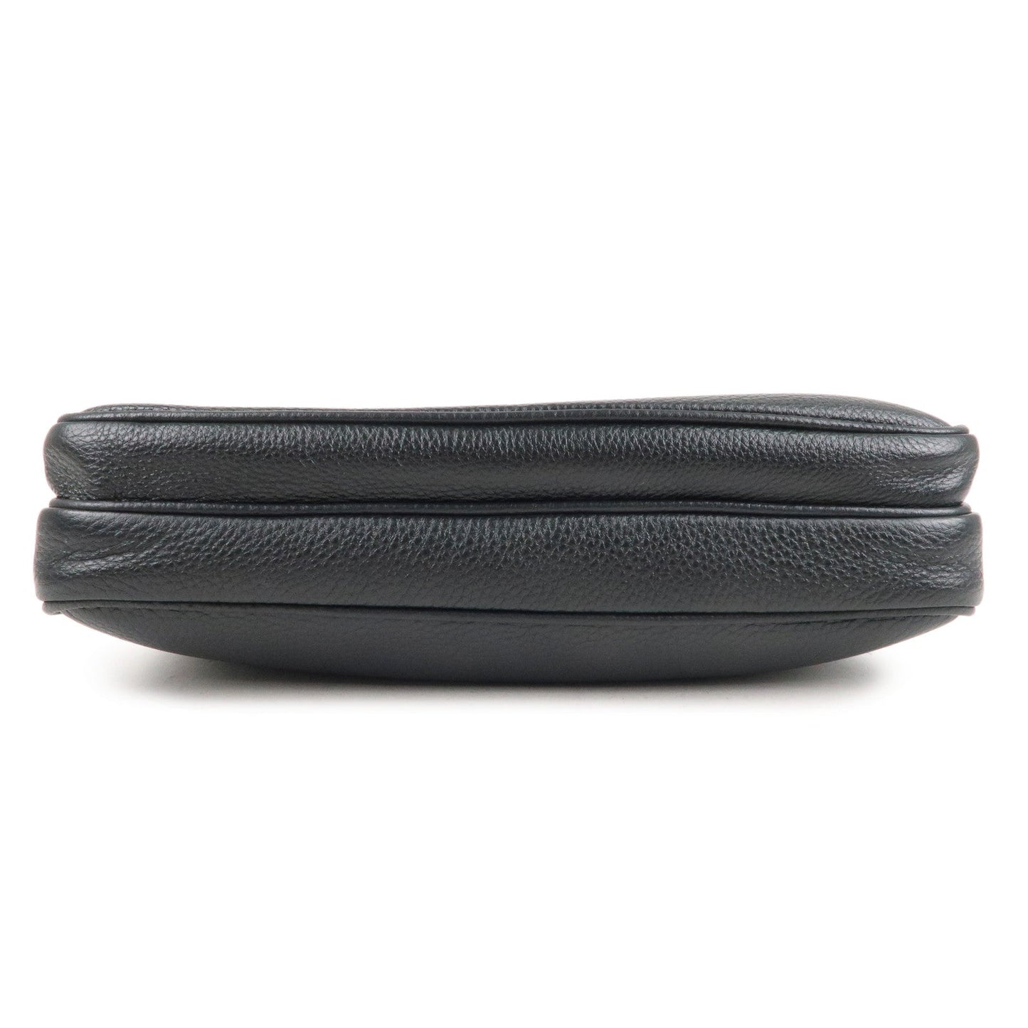Prada Prada Logo Leather Shoulder Bag Hand Bag Black S 36971 14
