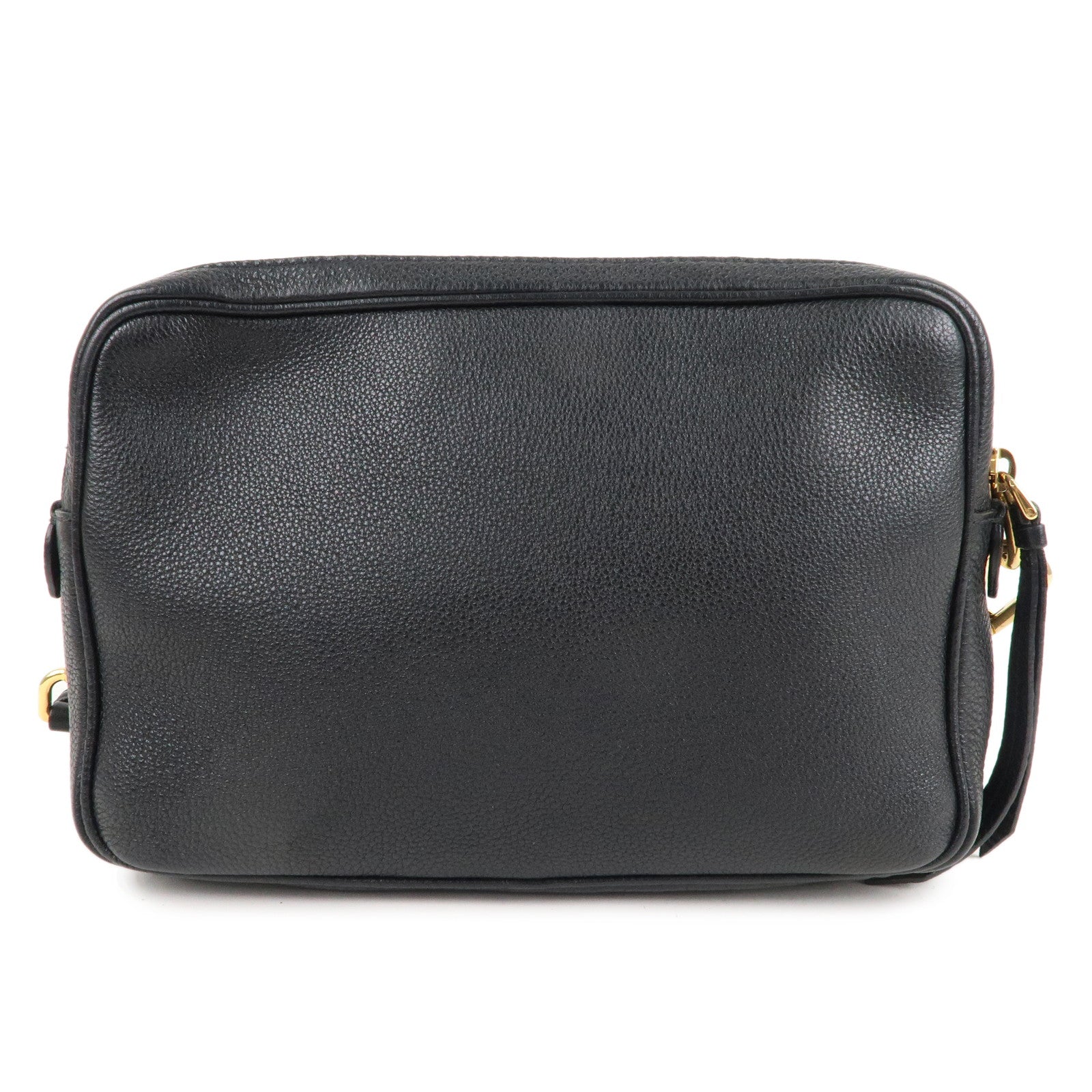 Prada Prada Logo Leather Shoulder Bag Crossbody Bag Black