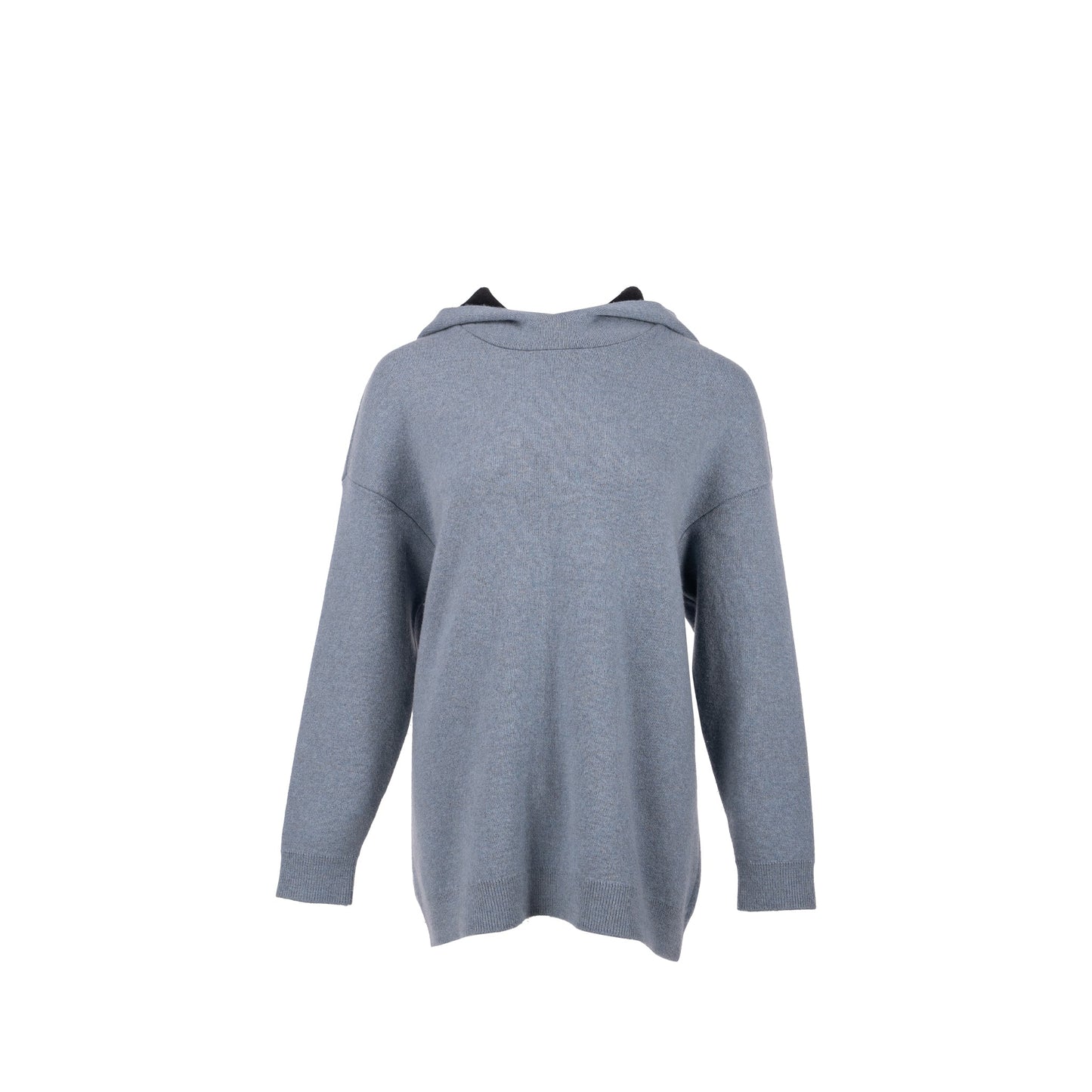 Dior Size J'A ' Hooded Sweater With Rear Black Blue Travel Bag