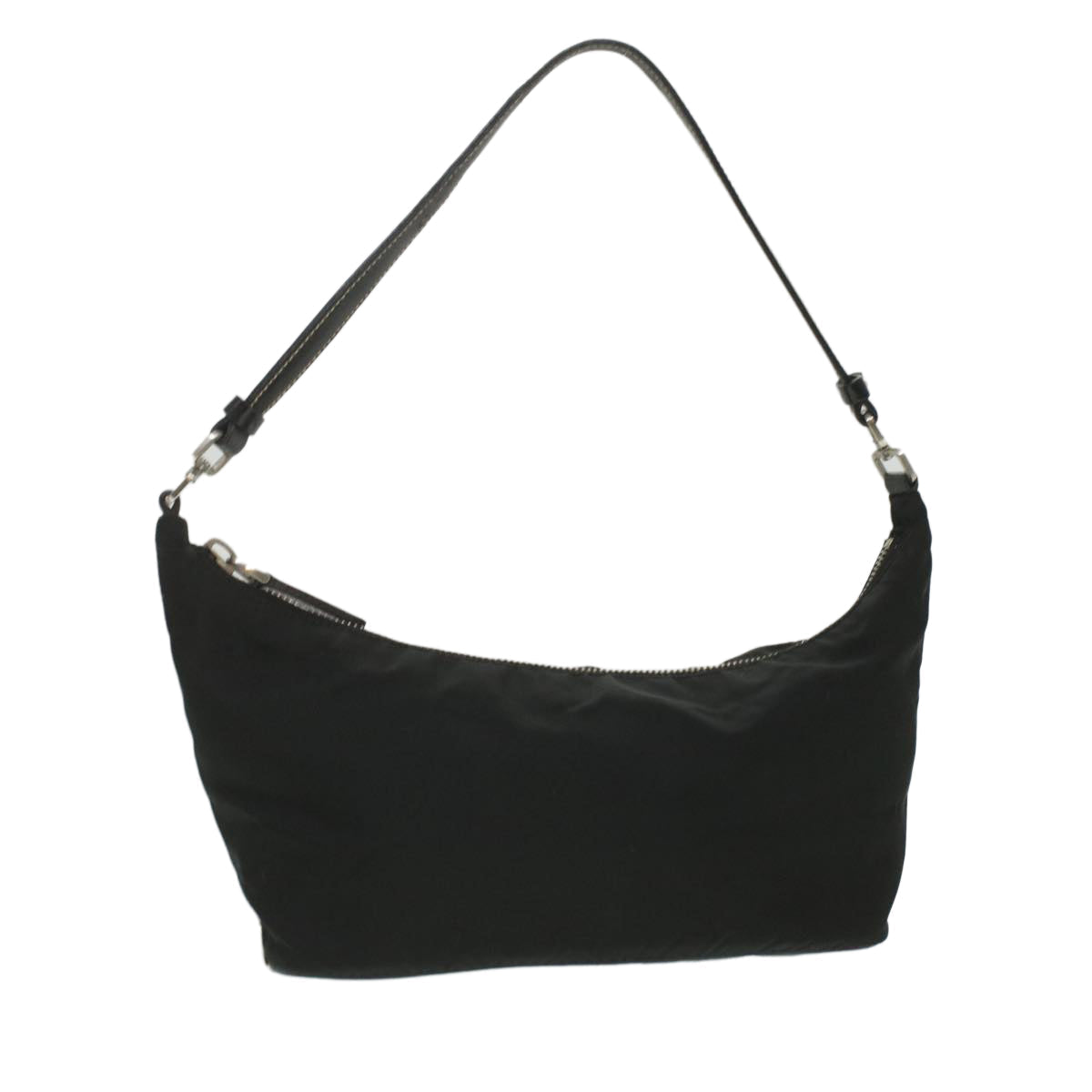Prada Accessory Pouch Luxury Handbag Nylon Black Clutch Bag