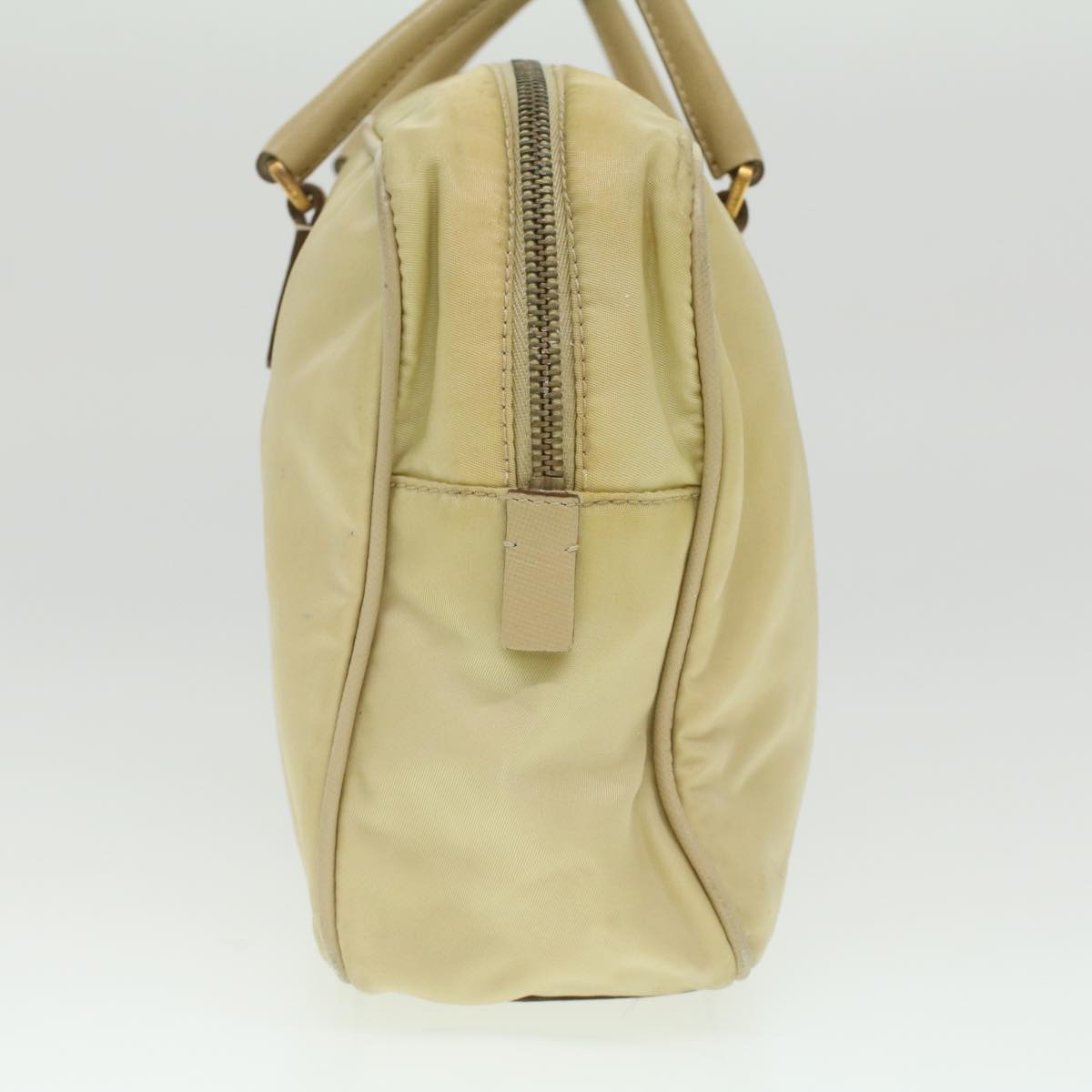 Prada Hand Bag Nylon Beige Travel Bag Nylon Beige 37133