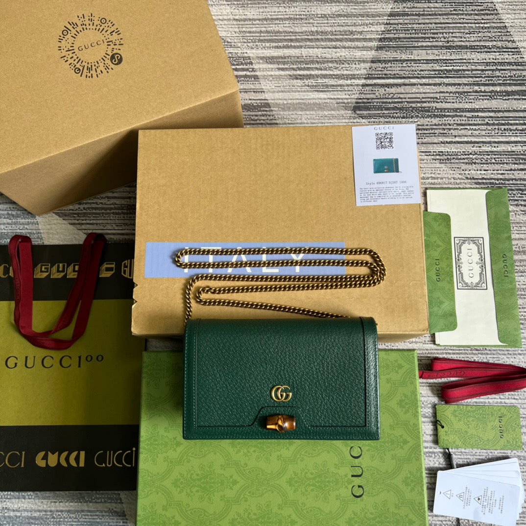gg Diana Bamboo , ’s Green Mini Bag