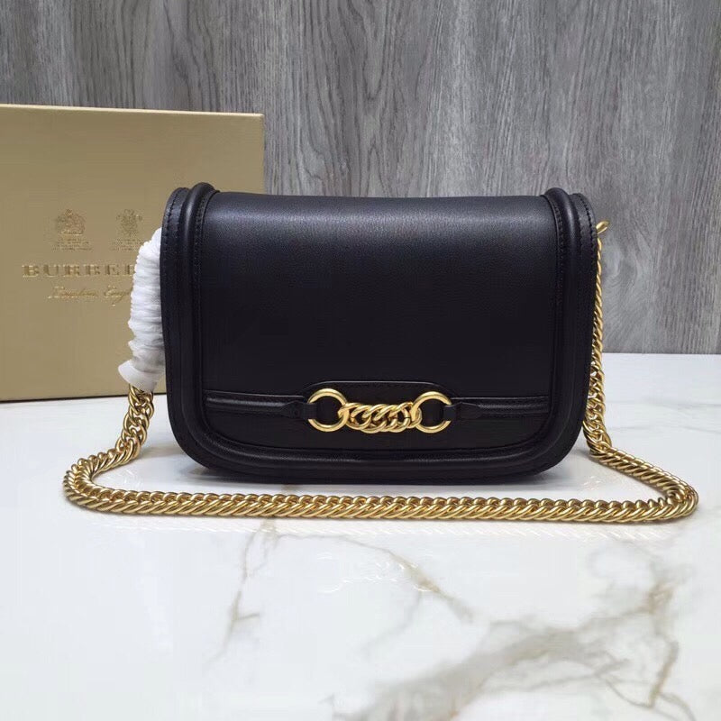 Top Quality Smooth Linike Shoulder Bag For Black