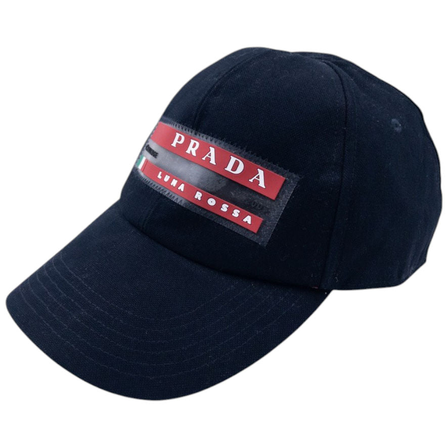 Prada Handbag Sport Challenge Luna Rossa Hat Black