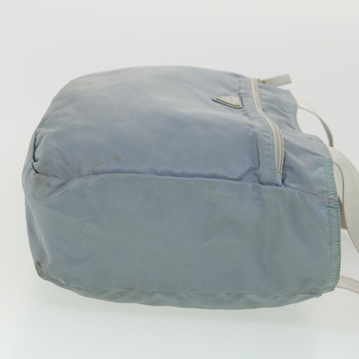 Prada Shoulder Bag Light Nylon Blue Light Blue 38497