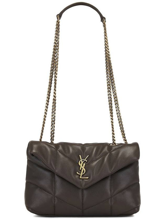 YSL Saint Laurent Saint Laurent Trending Toy Puffer Quilting Lambskin Shoulder Bag